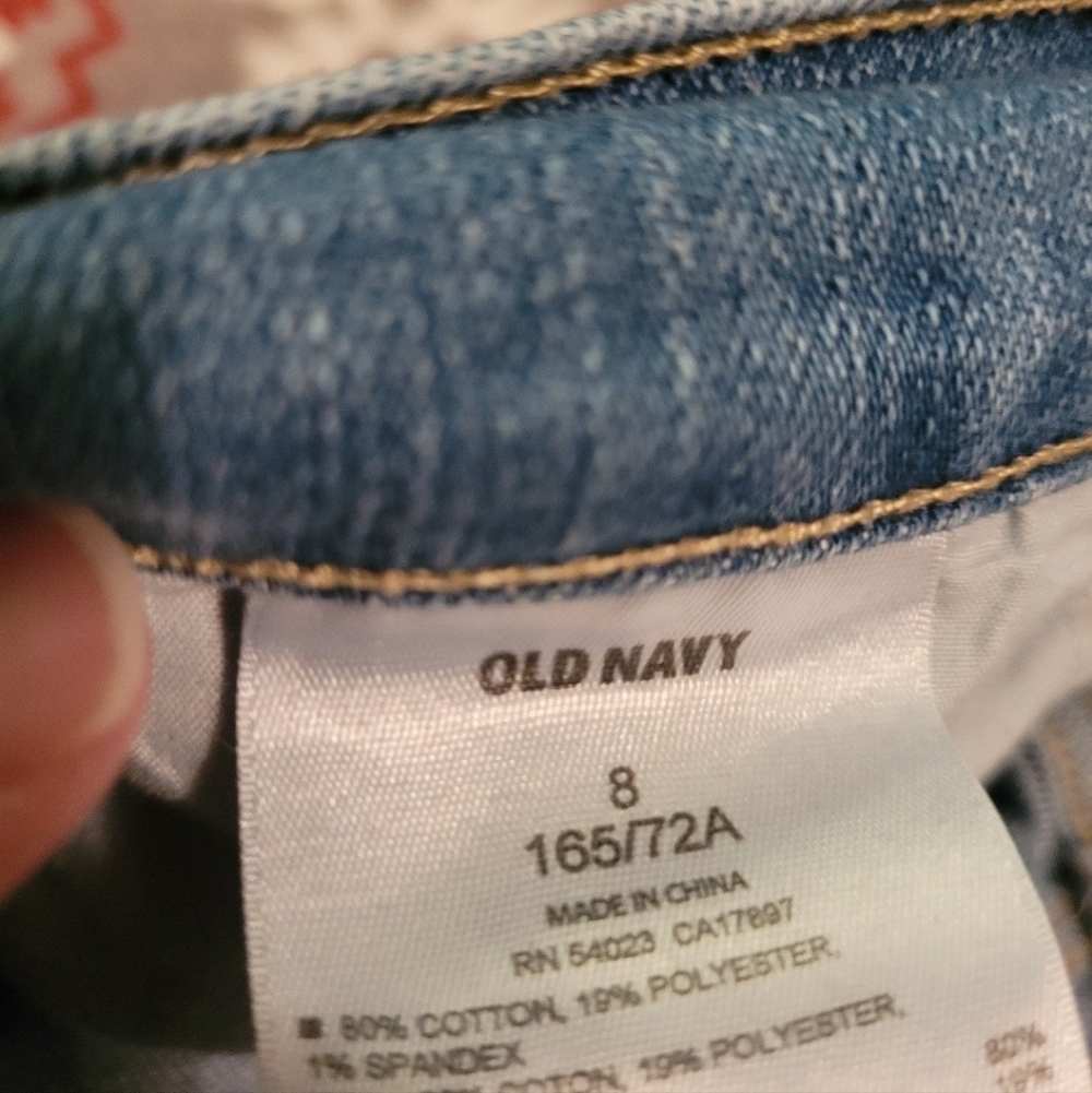 **bundle of 2** Old Navy Womens Size 8 Jean Denim Shorts - Picture 4 of 10